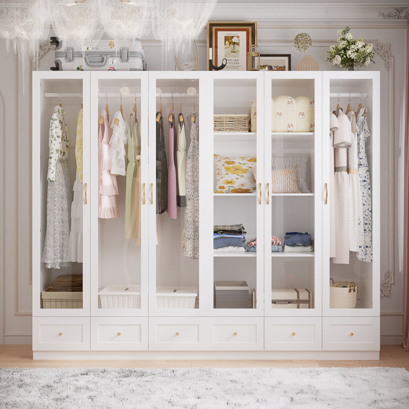 Wayfair armoire with shelves hotsell